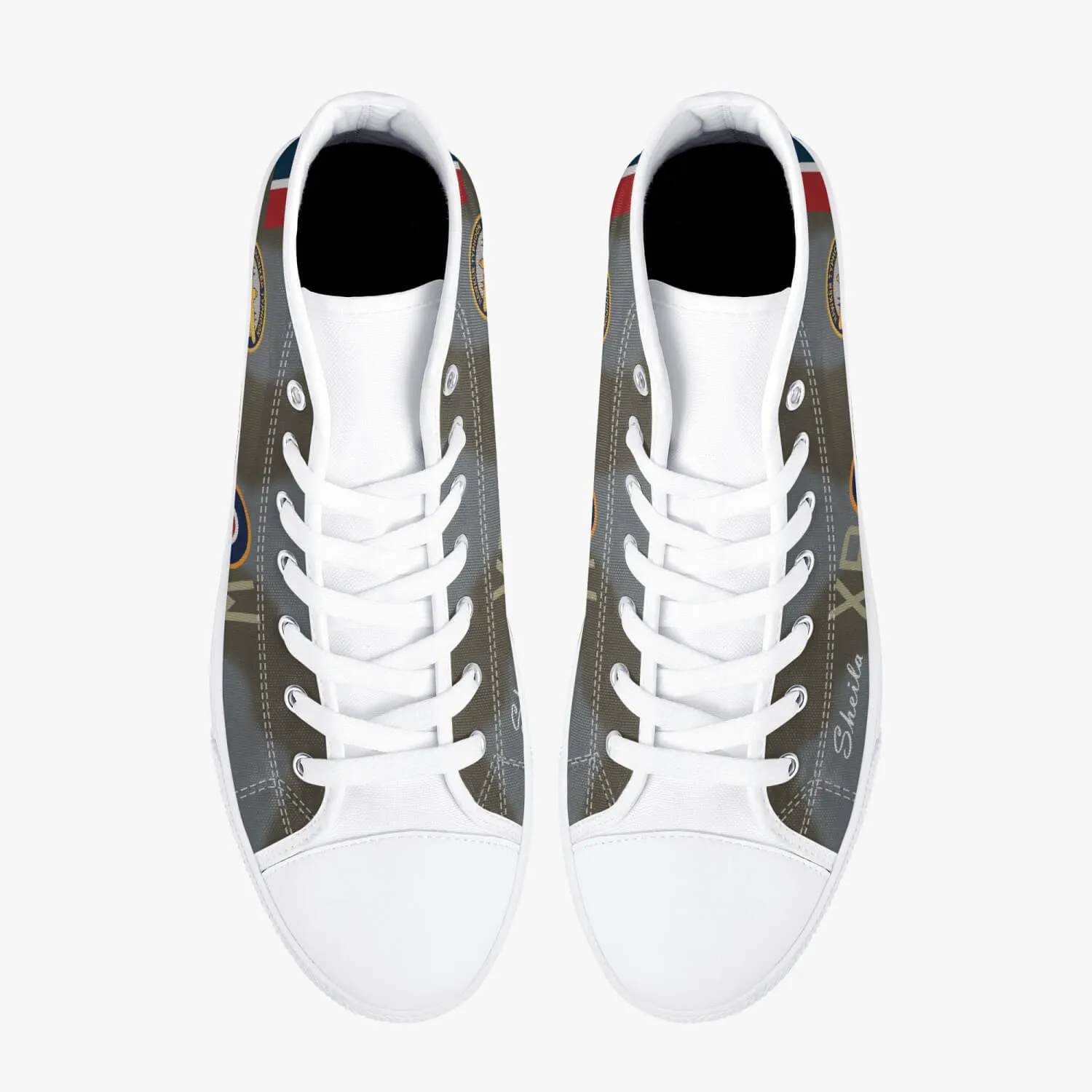 Typhoon RB396 High Top Canvas Shoes