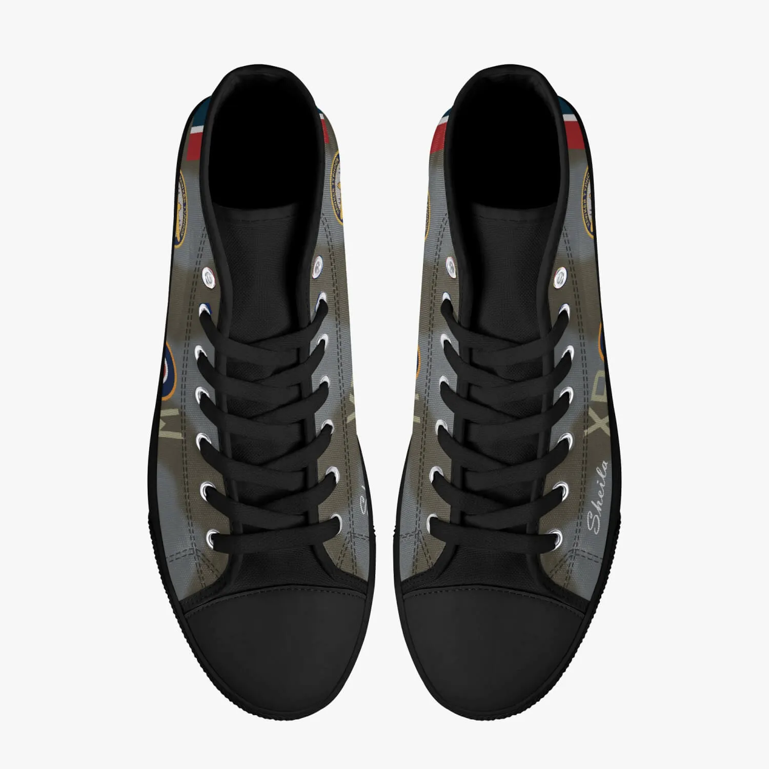 Typhoon RB396 High Top Canvas Shoes