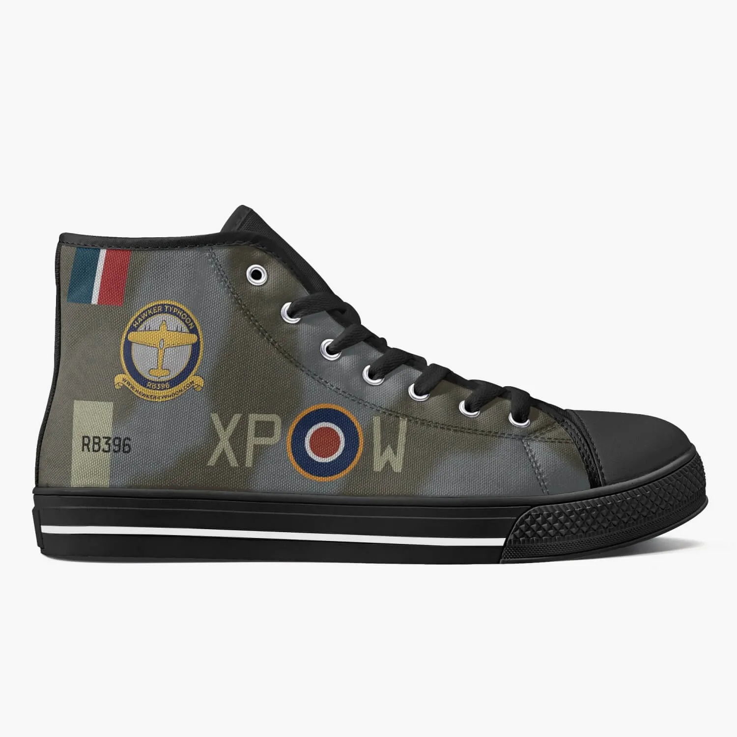 Typhoon RB396 High Top Canvas Shoes