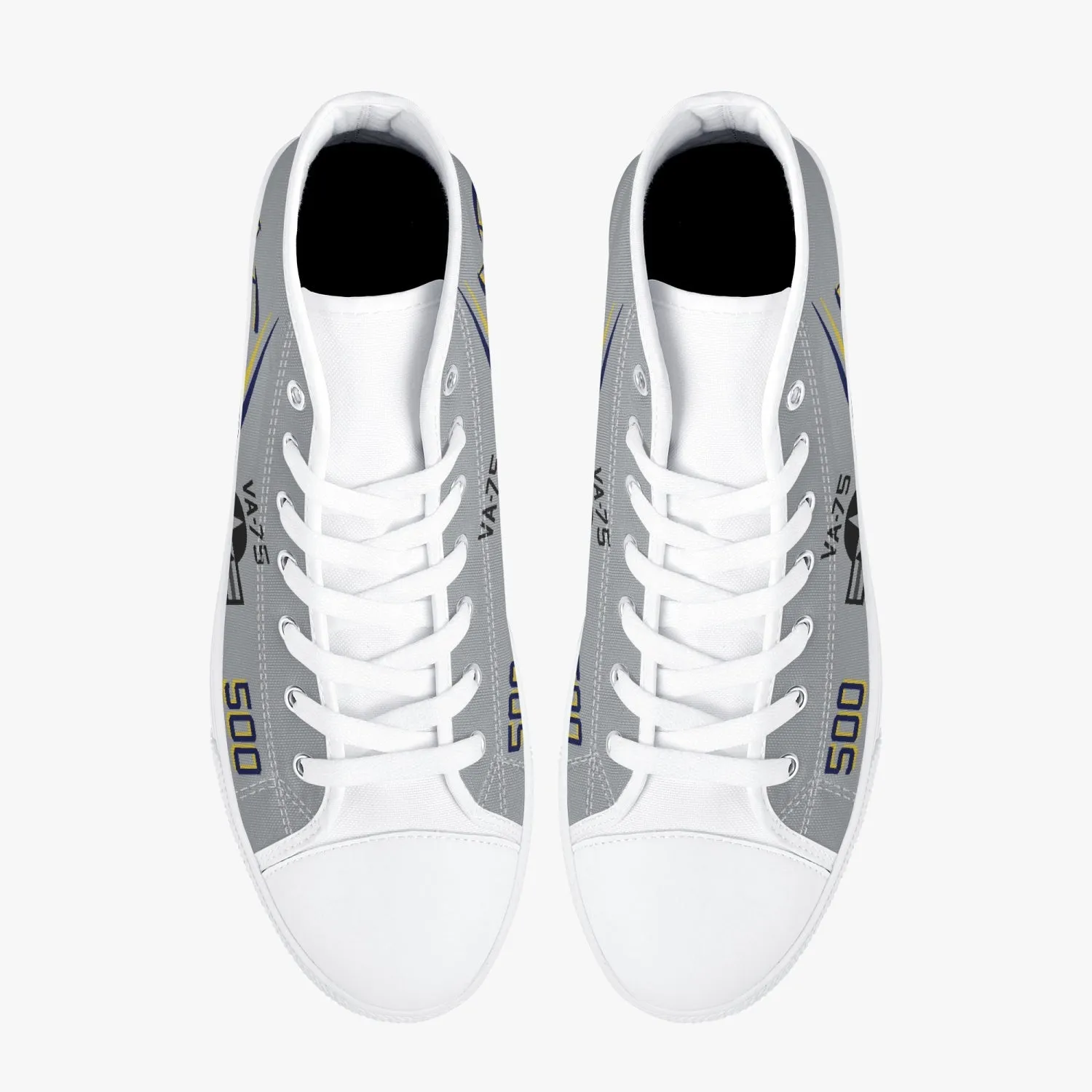 VA-75 "Sunday Punchers" High Top Canvas Shoes