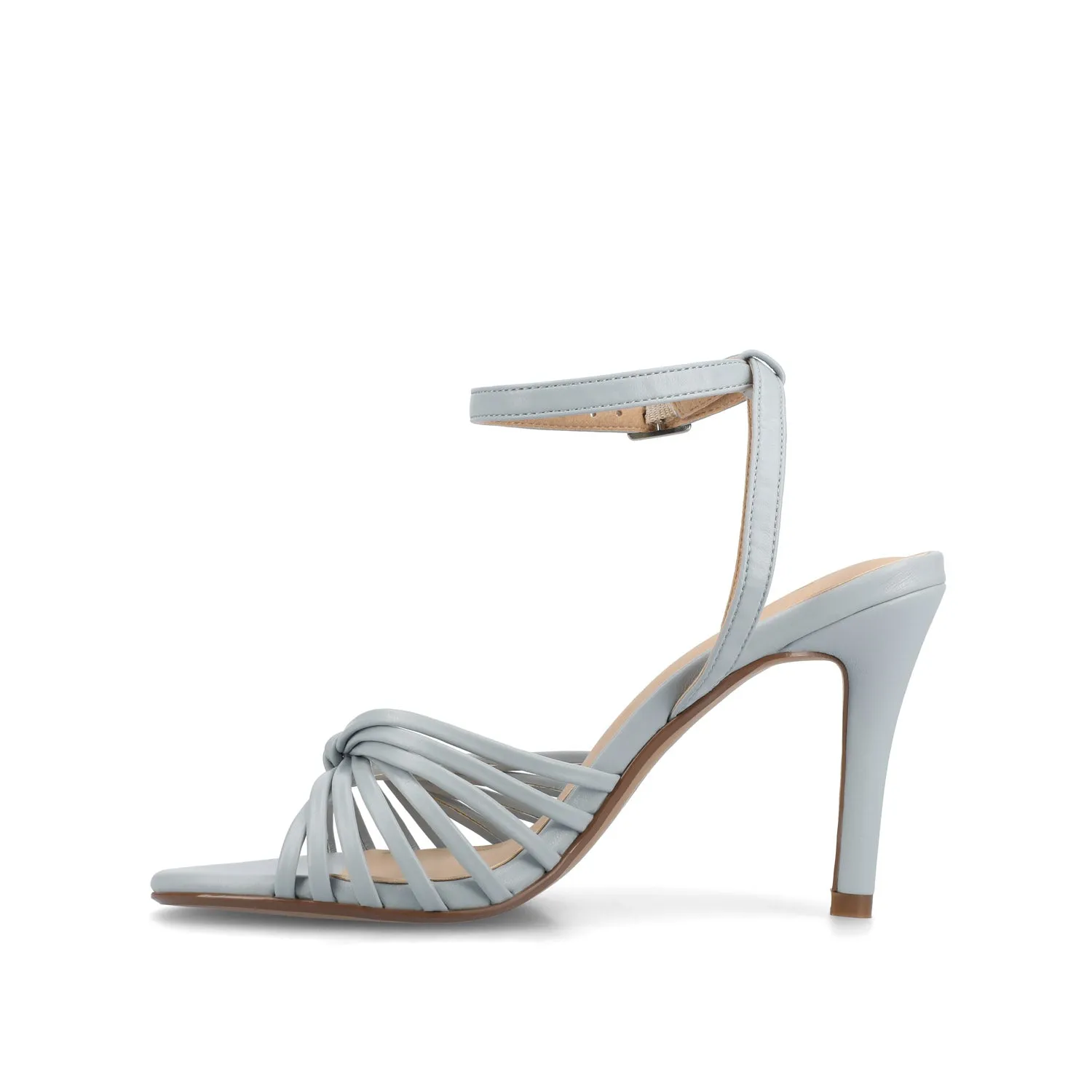 VANITA STILETTO HEELS IN FAUX LEATHER