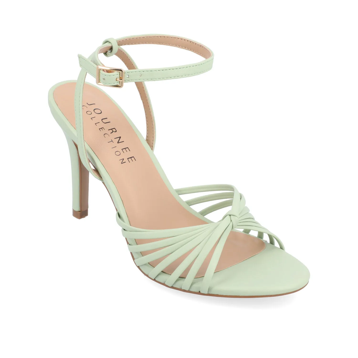 VANITA STILETTO HEELS IN FAUX LEATHER