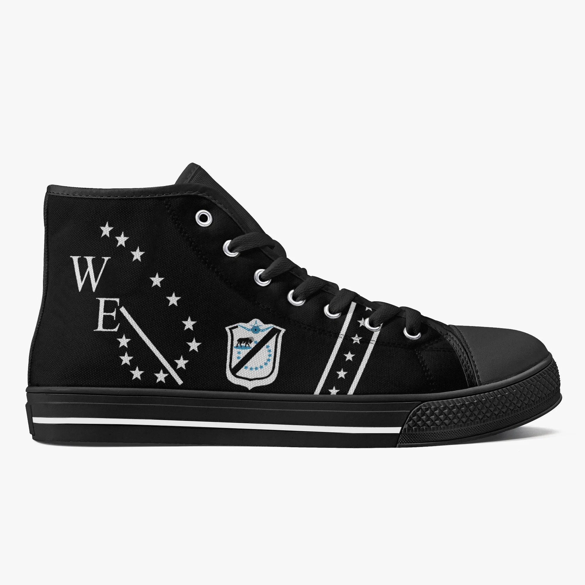 VMFA-214 "Black Sheep" High Top Canvas Shoes