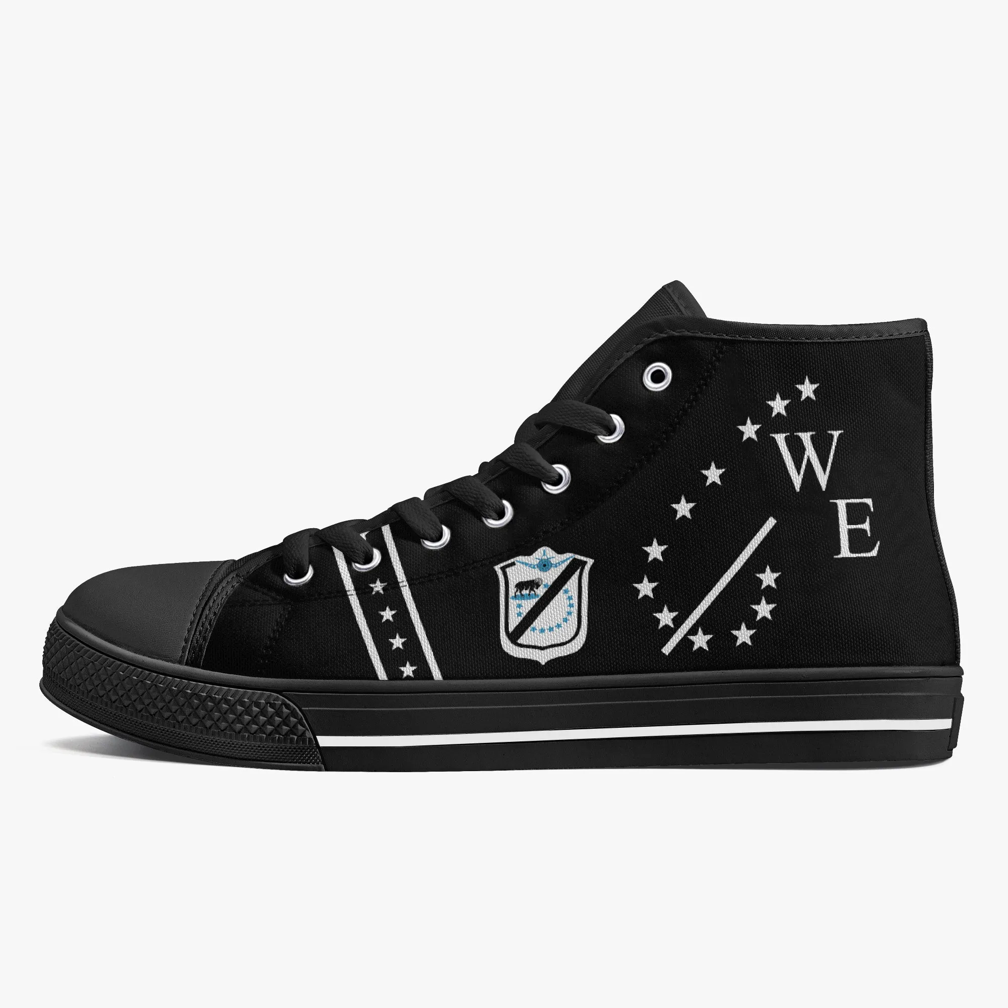 VMFA-214 "Black Sheep" High Top Canvas Shoes
