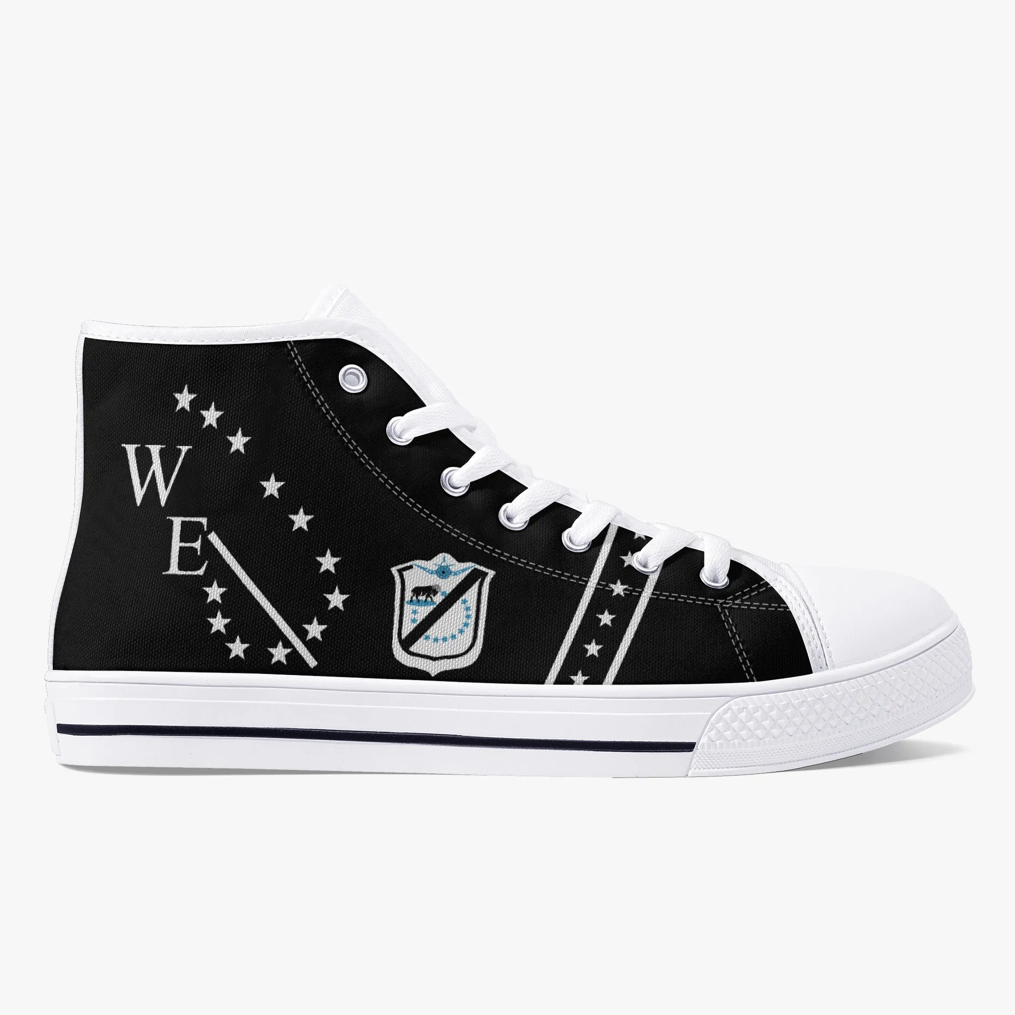 VMFA-214 "Black Sheep" High Top Canvas Shoes