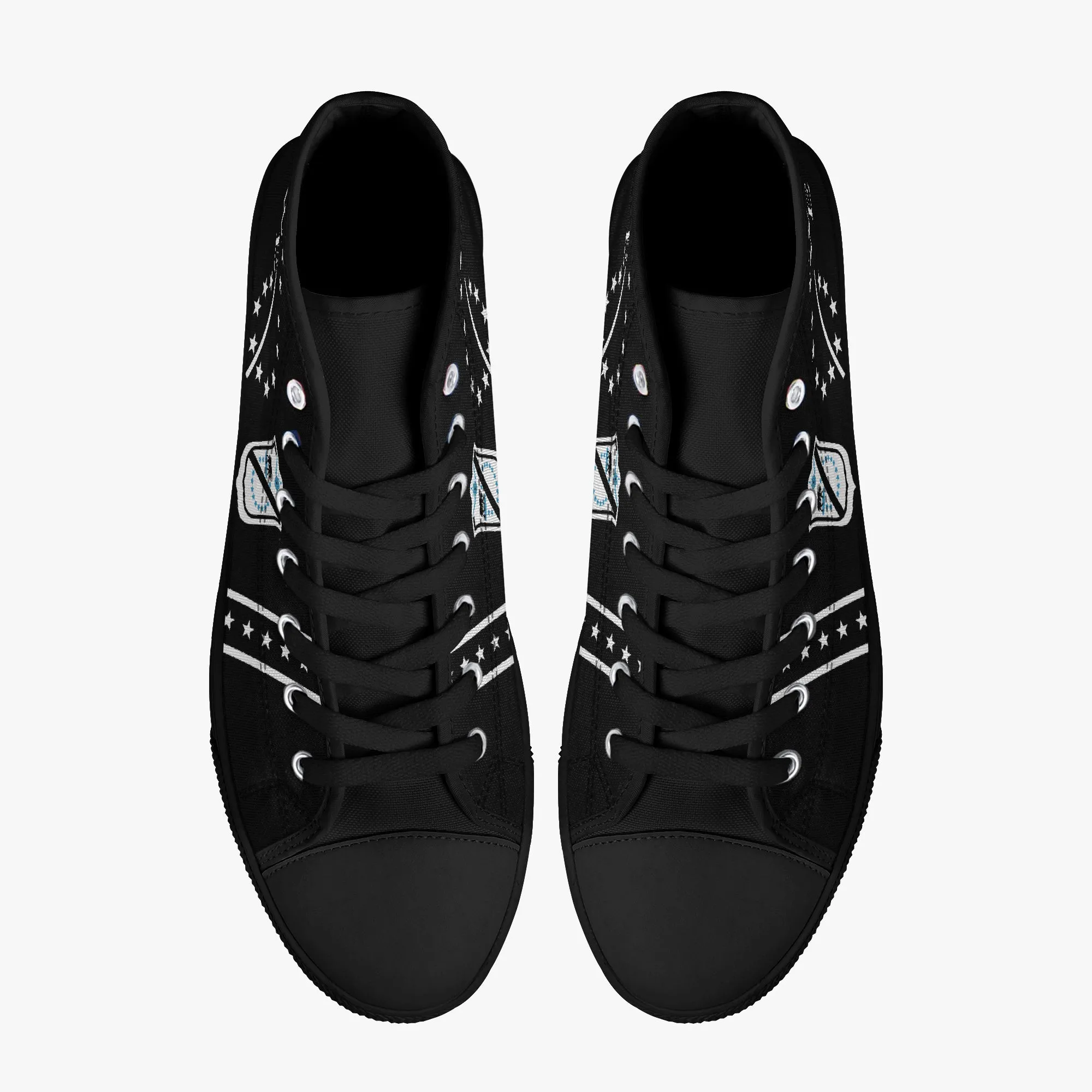 VMFA-214 "Black Sheep" High Top Canvas Shoes