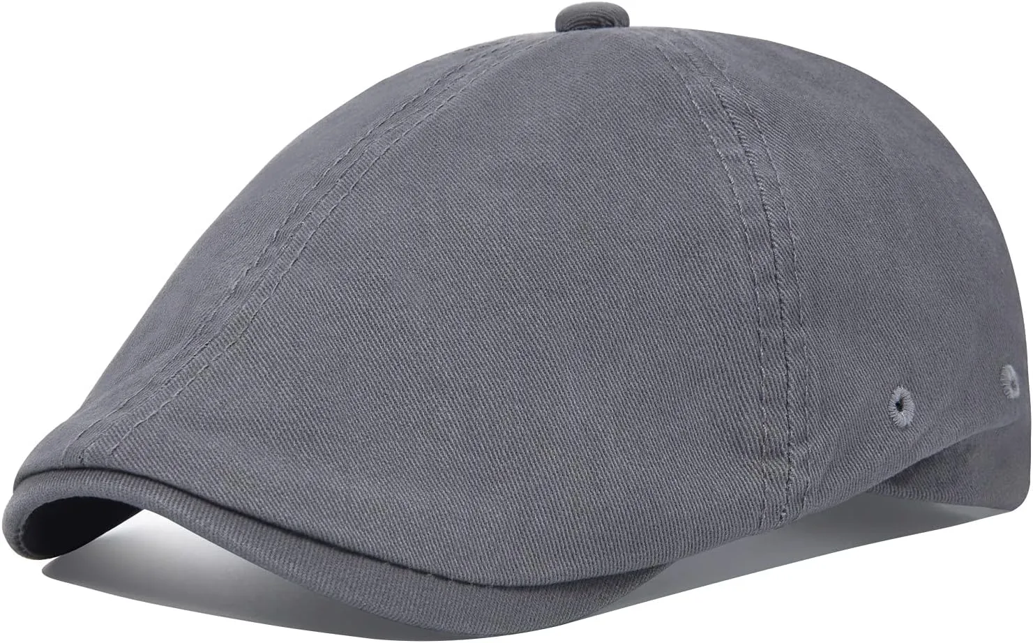VOBOOM Cotton Washing Flat Cap Cabbie Hat Gatsby Ivy Irish Hunting Newsboy