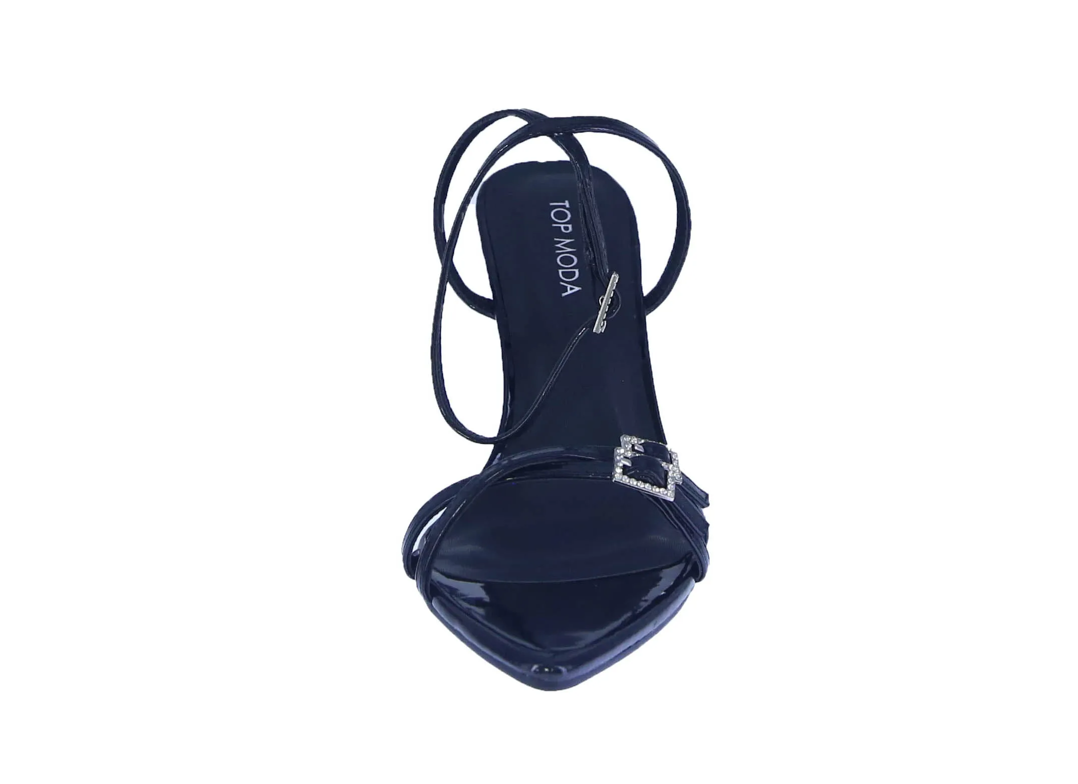 WOMAN'S SHOES BLACK PAT HEELS WYNN-36